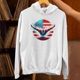 Swimming United States Shirt With American Flag Swimming Unisex Hoodie
