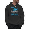 Breathing Is For The Weak Swimming Swimmer Men Hoodie, trending gift