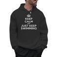 Keep Calm & Just Keep Swimming Men Hoodie, trending gift Keep Calm & Just Keep Swimming Men Hoodie, trending gift