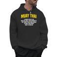 Muay Thai Martial Arts Combat Sports Men Hoodie, trending gift