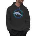 Swimming Dolphin Maori Sun Tribal Waves 2-Sided Men Hoodie, trending gift