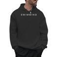 Swimming Minimalist Text Swimmer Coach Men Hoodie, trending gift Swimming Minimalist Text Swimmer Coach Men Hoodie, trending gift