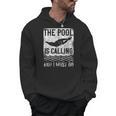 Swimming Swimmer Swim The Pool Is Calling Vintage Men Hoodie, trending gift