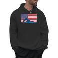 USA Flag Swimmer Swimming Sport Athlete Swim Swimming Men Hoodie, trending gift