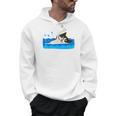 Cat Swimming Pool Men Hoodie, trending gift