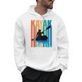 Kayaking Kayak Retro Art Canoe Raglan Baseball Tee Men Hoodie, trending gift