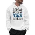 Repeat Yes Swim Coach Swimming Coach Men Hoodie, trending gift