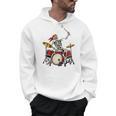 Skeleton Drummer Skull Drum Kit Halloween Raglan Baseball Tee Men Hoodie, trending gift