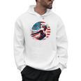 Swimming United States Apparel American Flag Swimming Men Hoodie, trending gift