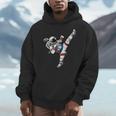 Astronaut Muay Thai Fighter Space Martial Arts Men Women Kid Men Hoodie