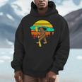 Bigfoot Kayak Paddling Lake Rafts Inflatable Canoe Sasquatch Men Hoodie