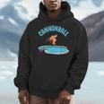 Cannonball Swimming Pool Fun Diving Diver Swimmer Cool Men Hoodie
