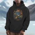 Canoe Camp Coffee Canoeing Paddle Men Hoodie
