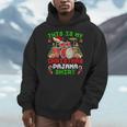 This Is My Christmas Pajama Shirt Drum Kit Christmas Men Hoodie