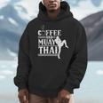 Coffee And Muay Thai Martial Arts Boxing Hobby Fighter Men Hoodie