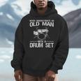 Cool Drummer Art Men Dad Drum Set Player Drum Kit Musician Men Hoodie Cool Drummer Art Men Dad Drum Set Player Drum Kit Musician Men Hoodie