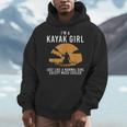 Cool Kayak For Women Girls Kayaker Canoe Kayaking Paddle Oar Men Hoodie
