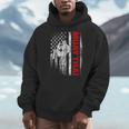 Muay Thai Boxing US American Flag Men Hoodie Muay Thai Boxing US American Flag Men Hoodie