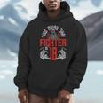Muay Thai Fighter Is 18 Thai Boxing Muay Thai 18th Birthday Men Hoodie Muay Thai Fighter Is 18 Thai Boxing Muay Thai 18th Birthday Men Hoodie