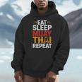 Muay Thai Fighter Eat Sleep Repeat Lifestyle Training Men Hoodie Muay Thai Fighter Eat Sleep Repeat Lifestyle Training Men Hoodie