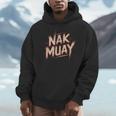 Muay Thai Fighter Nak Identity Training Practitioner Proud Men Hoodie