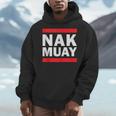 Nak Muay Thai Kickboxing KnuckMuay Thai Kickboxing Kickboxer Fighter MMA Men Hoodie