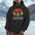 Retro Vintage Best Muay Thai Dad Ever Father's Day Men Hoodie