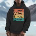 Retro Vintage Swimming For Swimmers Men Hoodie Retro Vintage Swimming For Swimmers Men Hoodie