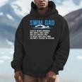Swim Dad Definition Swimming Dad Of A Swimmer Father Men Hoodie Swim Dad Definition Swimming Dad Of A Swimmer Father Men Hoodie