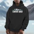 Swim Dad Support Swimming Father Sport Men Hoodie Swim Dad Support Swimming Father Sport Men Hoodie