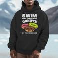 Swimming Donut Men Women Swimmer Sports Athlete Men Hoodie