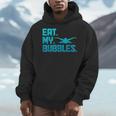Swimming Eat My Bubbles Swimmer Swim Men Hoodie
