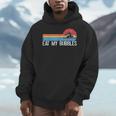 Swimming Swimmer Eat My Bubbles Swim Retro Men Hoodie Swimming Swimmer Eat My Bubbles Swim Retro Men Hoodie