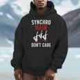 Synchronized Swimming Art For Men Women Synchronized Swim Men Hoodie
