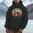 Vintage Drum Kit Silhouette Retro Music Men Hoodie Vintage Drum Kit Silhouette Retro Music Men Hoodie