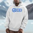 2 Sided Print Swimming Teacher Swim Instructor Swim Lessons Men Hoodie