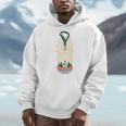 Canoe Hair Club Paddling Retro Men Hoodie