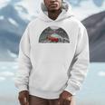 Canoe Lover Time To Paddle Raglan Baseball Tee Men Hoodie