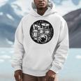 Drum Kit Drums Sweatshirt Men Hoodie Drum Kit Drums Sweatshirt Men Hoodie