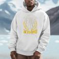 Muay Thai Thailand Fighter Martial Arts Son Of The Ishan Tee Raglan Baseball Tee Men Hoodie