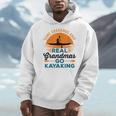 Real Grandmas Go Kayaking Yak Kayak Women Canoe Kayaker Men Hoodie