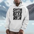 Swimming Cycling Running Triathlon Running Swimming Men Hoodie Swimming Cycling Running Triathlon Running Swimming Men Hoodie