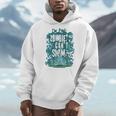 Swimming Quote Zombies Can't Swim For Swimmer Men Hoodie
