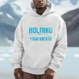 Swimming Swimmer Raglan Baseball Tee Men Hoodie