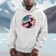 Swimming United States Apparel American Flag Swimming Men Hoodie