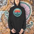 Canoe Sunset Men Hoodie