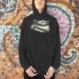Canoe Tripper Loading Portage Pack First Light Men Hoodie