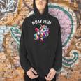 Cute Muay Thai Unicorn Men Hoodie