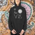 Drum Kit Love Illustration For Music Enthusiasts Men Hoodie Drum Kit Love Illustration For Music Enthusiasts Men Hoodie