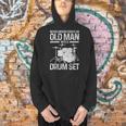 Drummer Drum Kit Vintage Drummer Men Hoodie Drummer Drum Kit Vintage Drummer Men Hoodie
